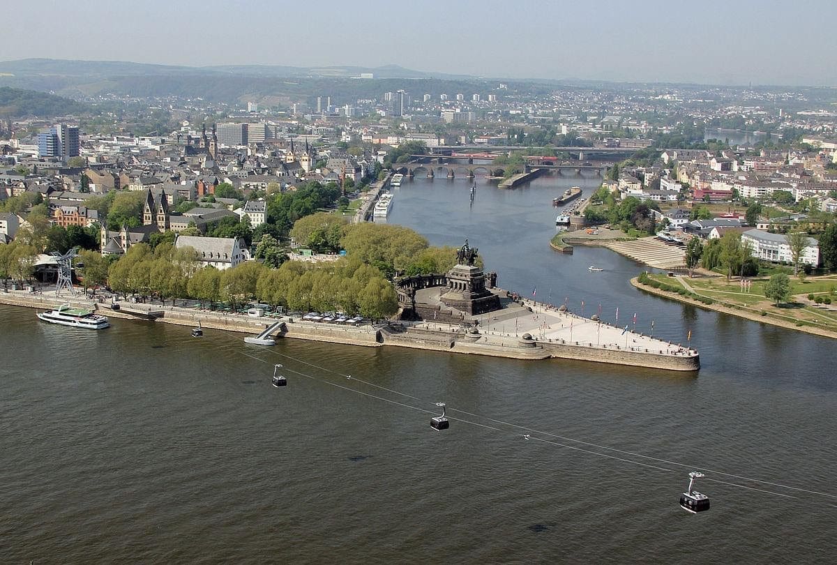 Koblenz rhine river